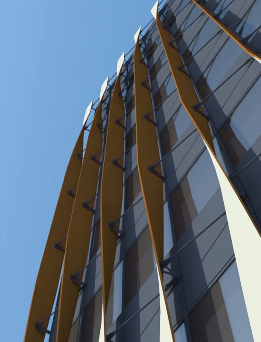 Metal Panel Curtain Wall view 3