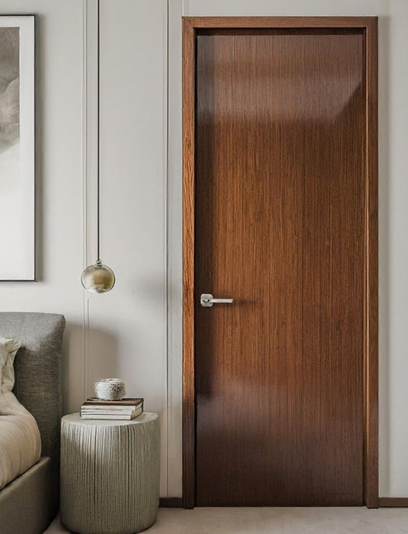 Interior Swing Door Painting Finish view 3
