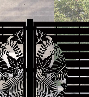 Laser Cutting Fence view 4