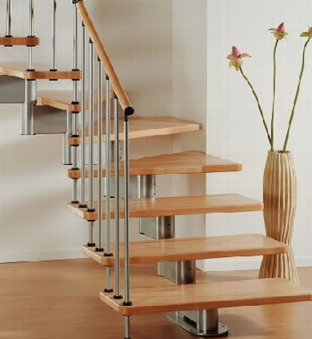 Central Beam Staircase view 4