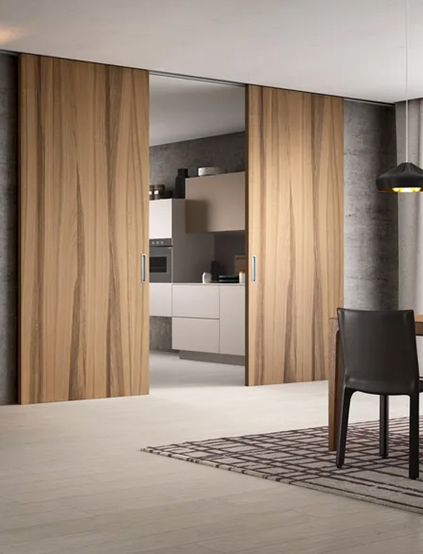 Interior Sliding Door Ceiling Height view 3