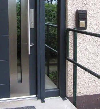 Steel Door With Round Handle view 4
