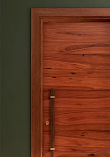 Interior Swing Door Wood Grain