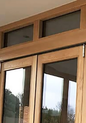 Interior Bi-folding Door With Lock