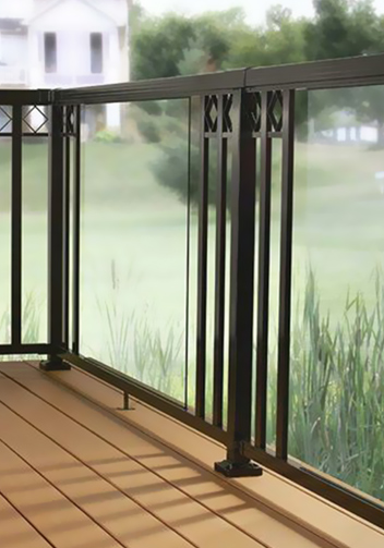 Aluminum Glass Railing