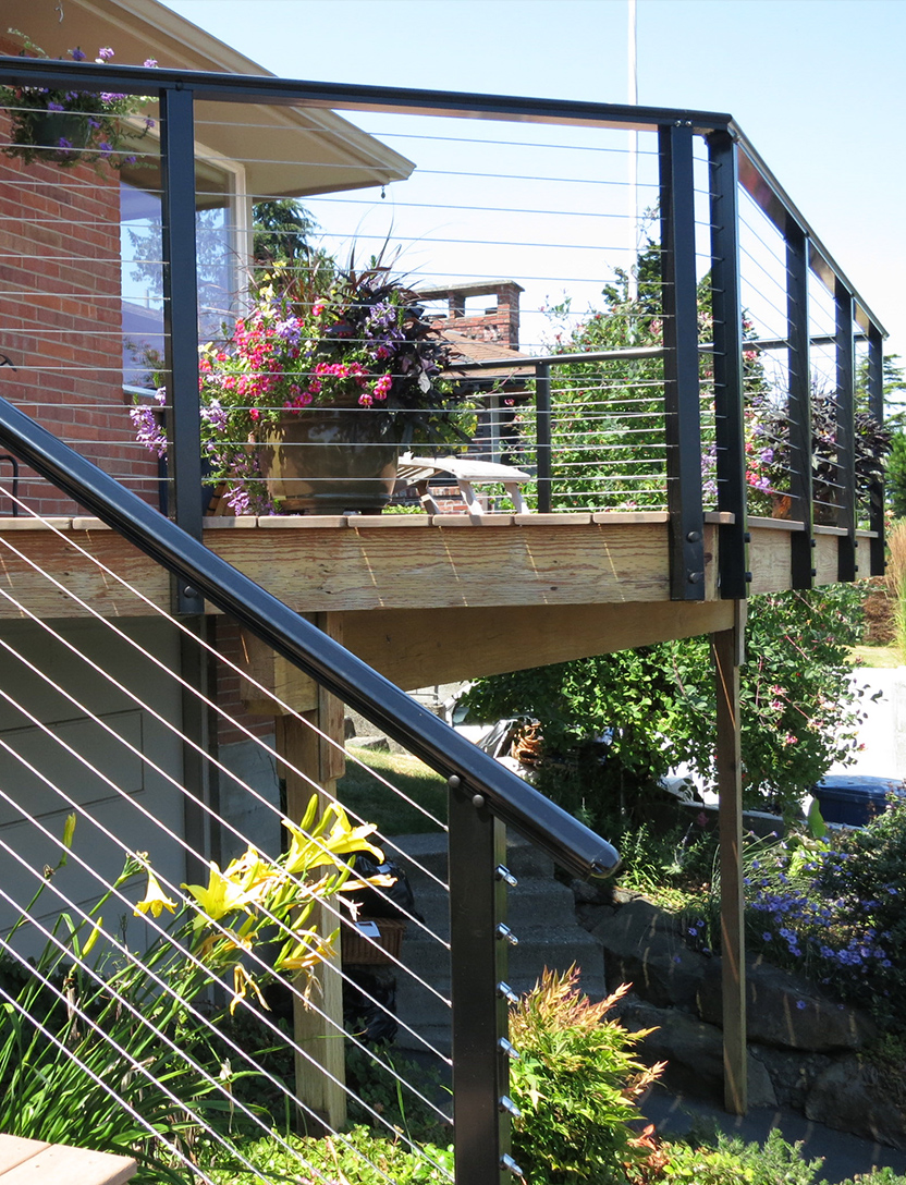Wire Cable Railing view 3