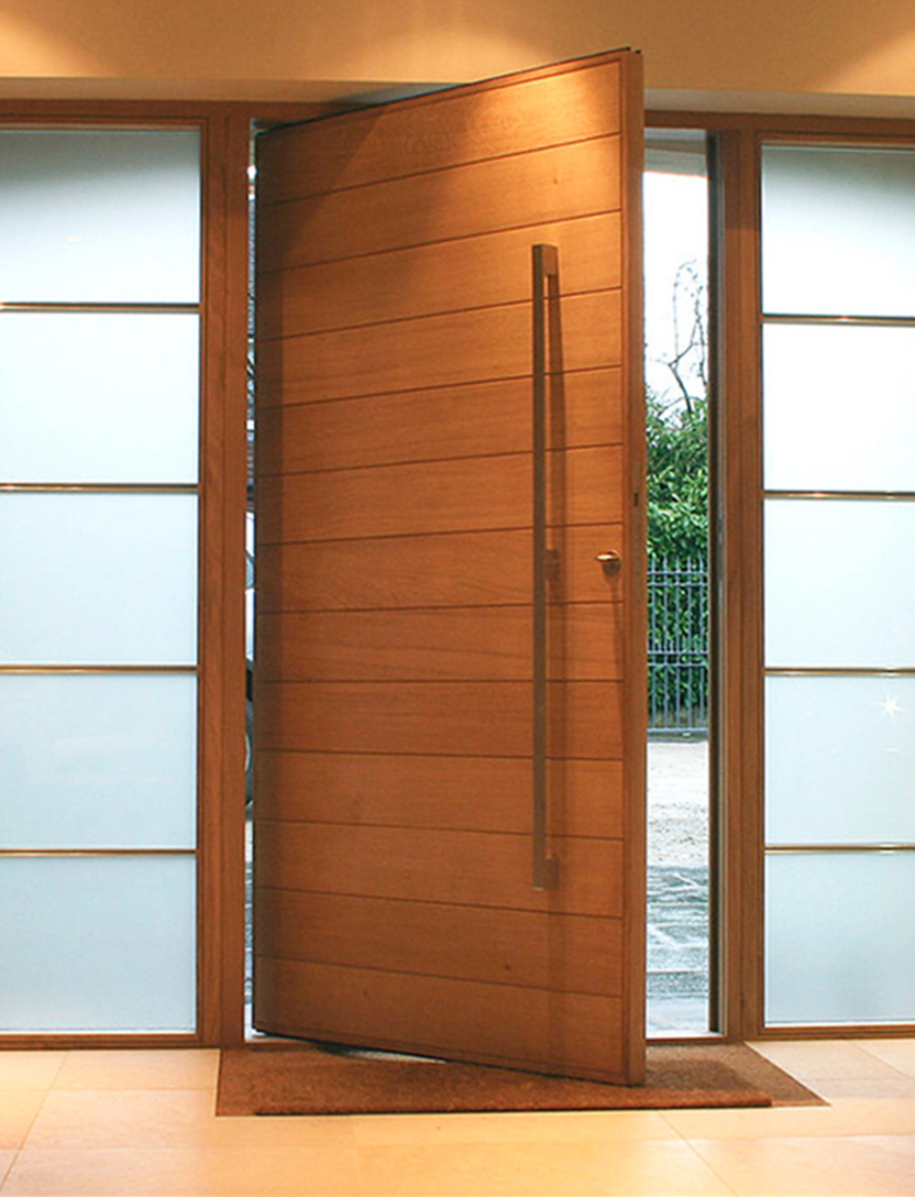 Solid Wood Pivot Door view 3
