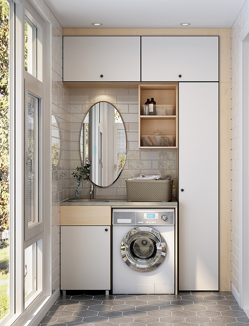 Laundry Cabinet view 3