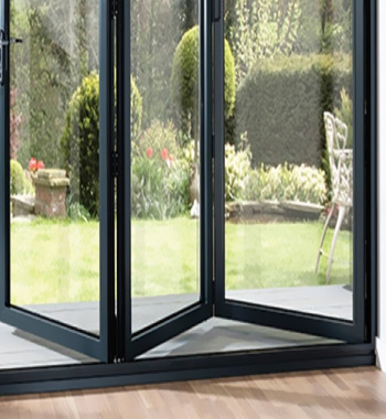Aluminum Bi-fold Door view 4