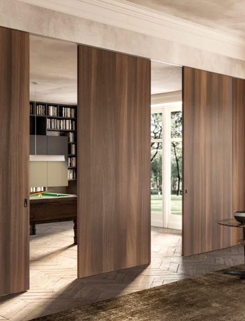 Interior Sliding Door Dark Color view 3