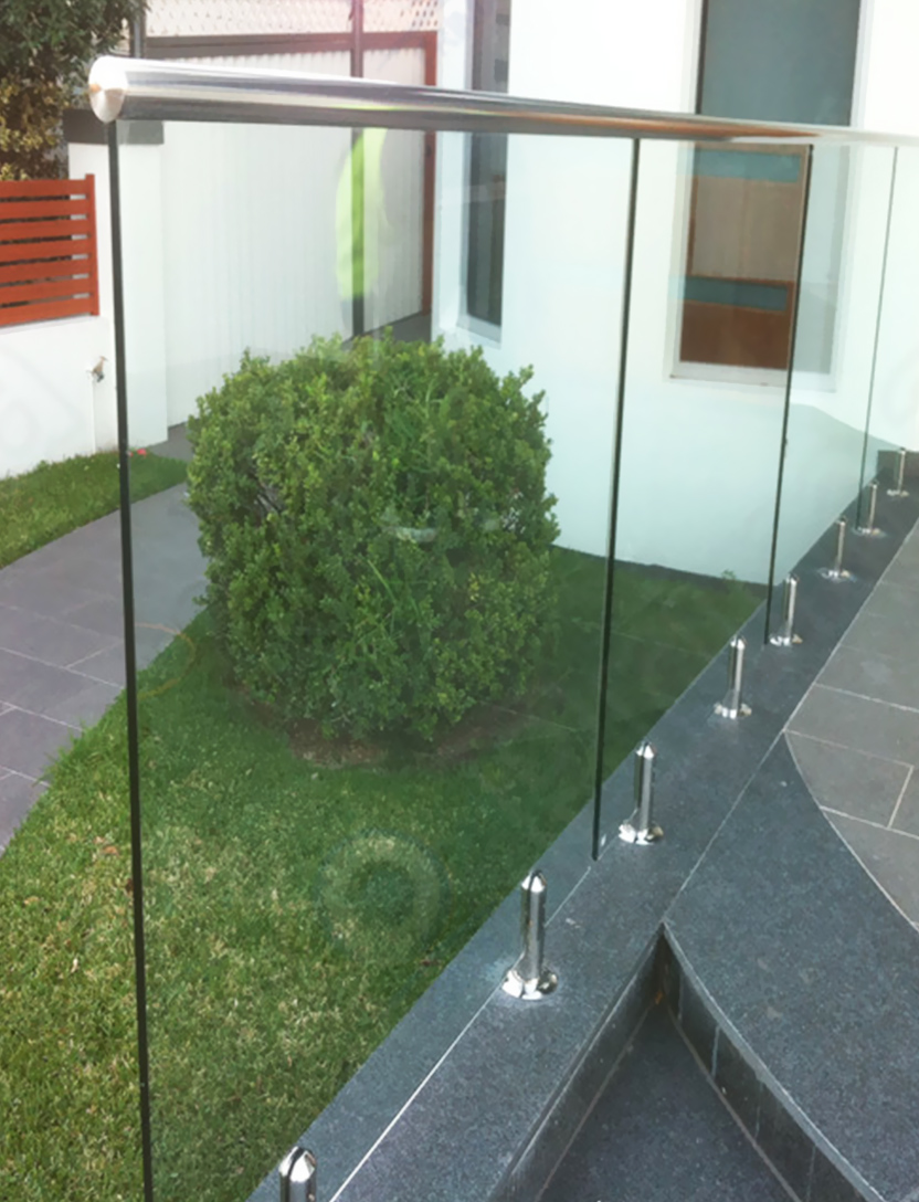 Spigot Glass Railing view 3