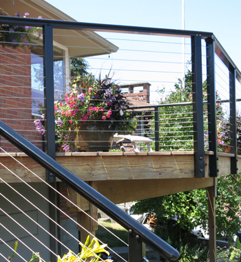 Wire Cable Railing view 4