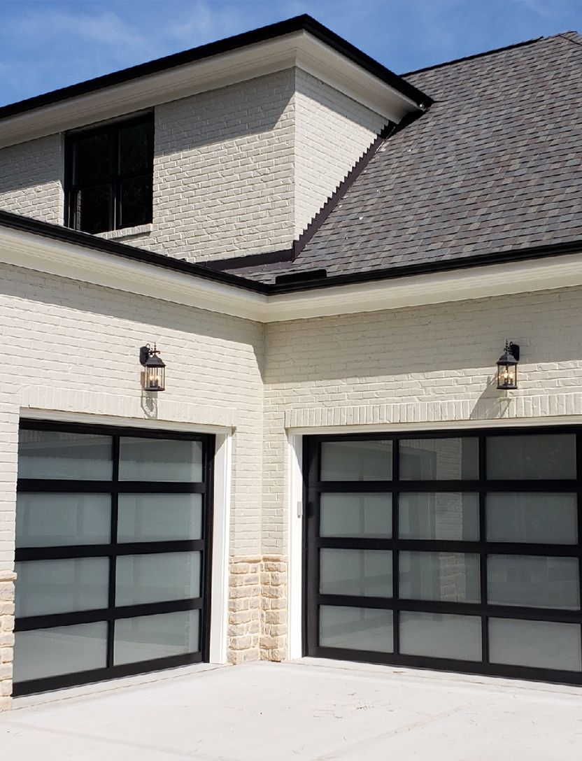 Glass Garage Door view 3