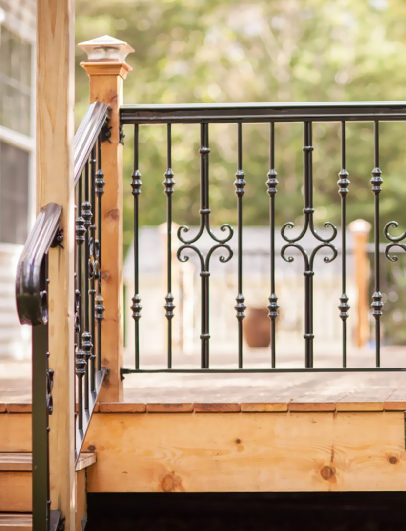 Wrought Iron Railing view 3