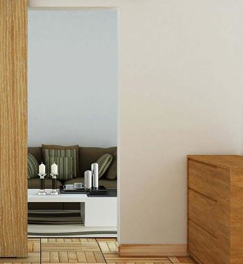 Interior Sliding Door Melamine Finish view 4