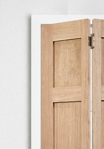 Interior Bi-folding Door Light Color