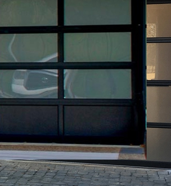 Glass Garage Door view 4