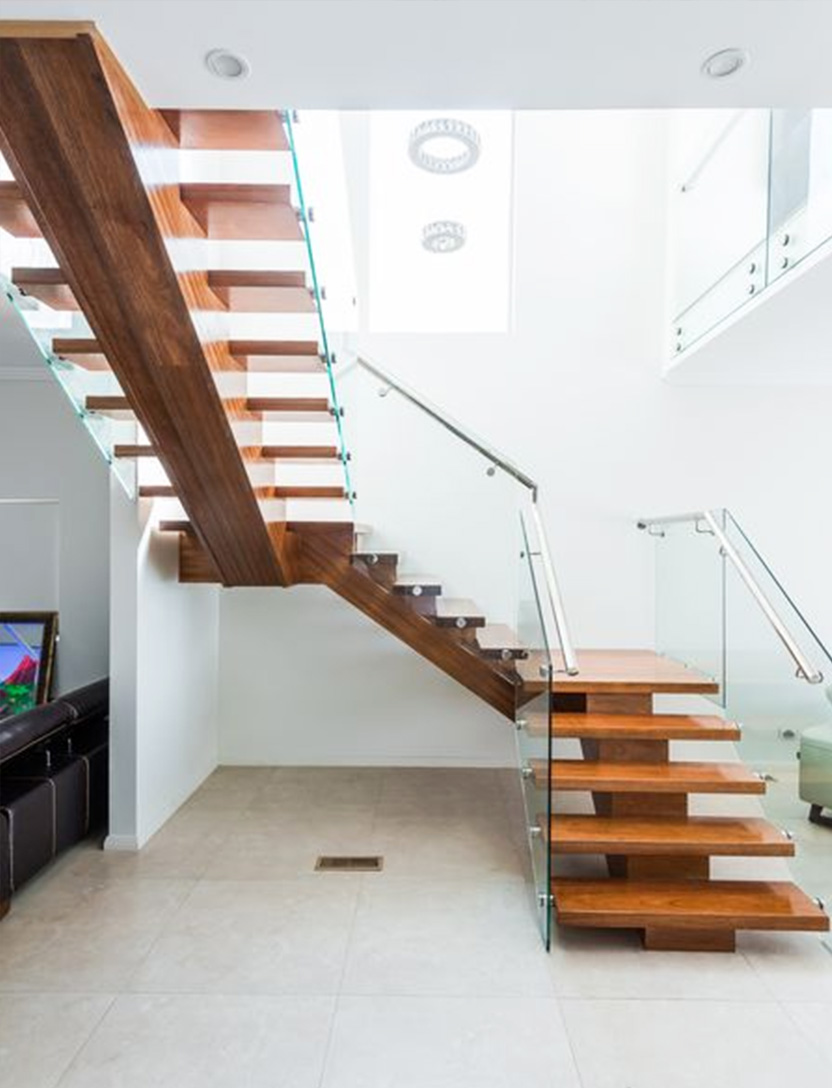 Central Beam Staircase view 3