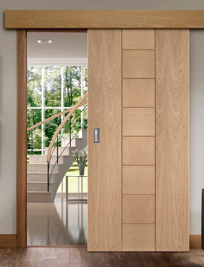 Barn Door With Groove view 3