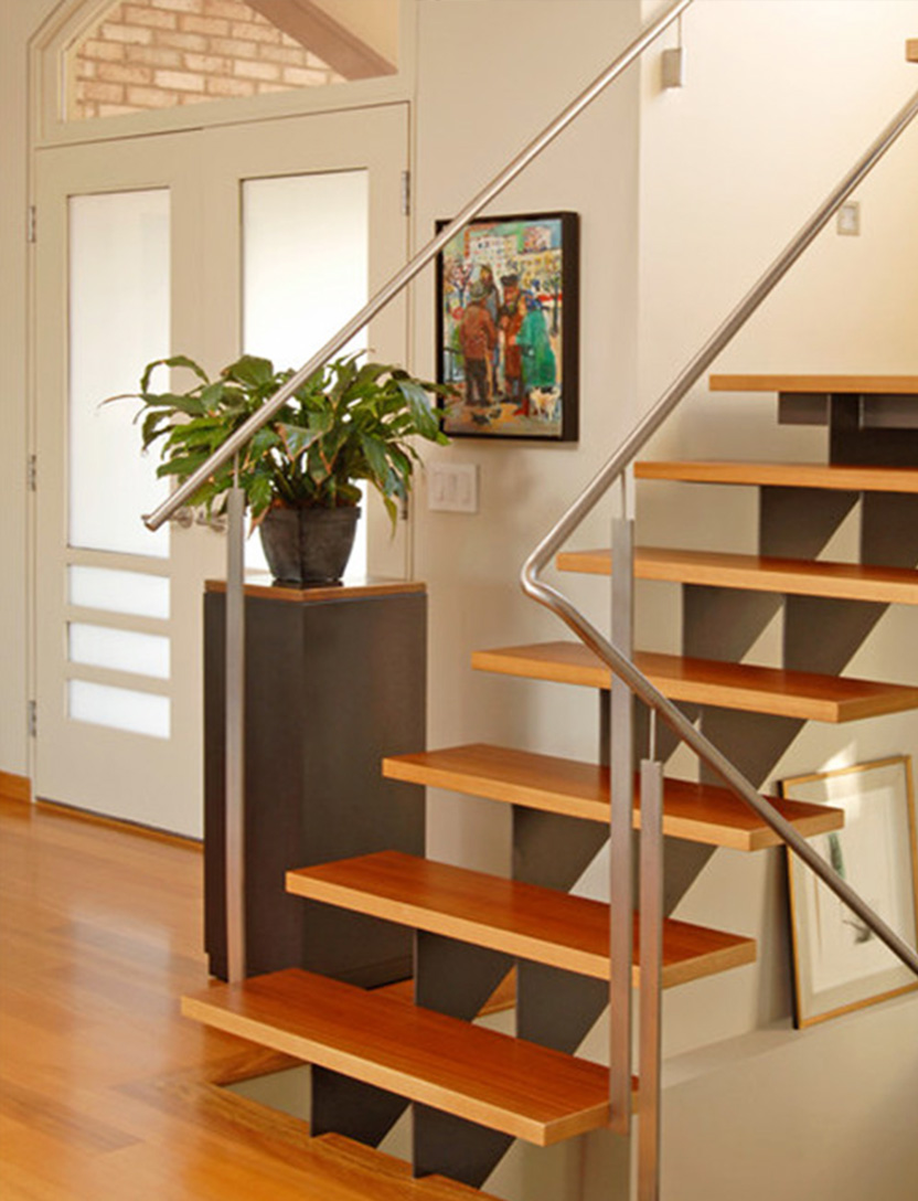 Central Beam Staircase view 3