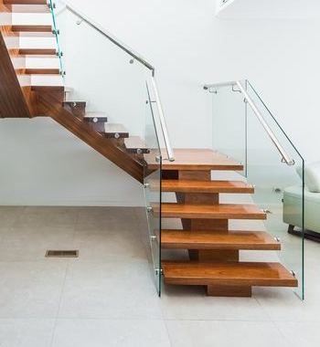 Central Beam Staircase view 4