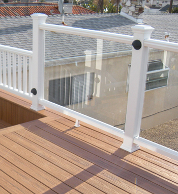 Aluminum Glass Railing view 4