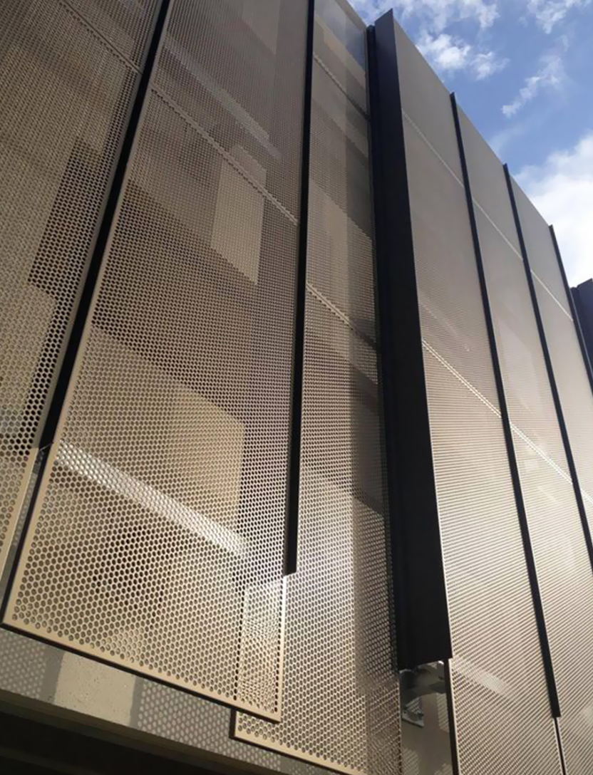 Metal Panel Curtain Wall view 3