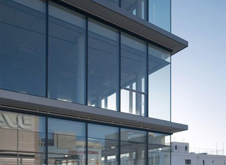 Stone Panel Curtain Wall view 2