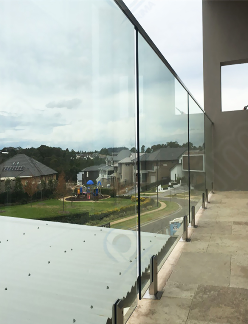 Spigot Glass Railing view 3