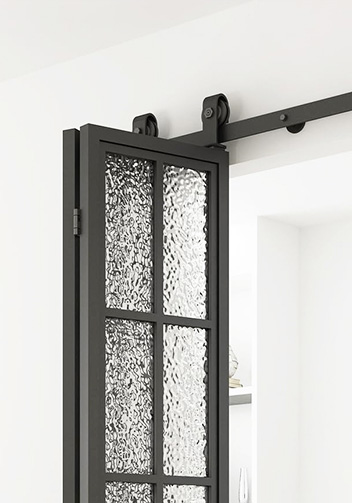 Glass Barn Door