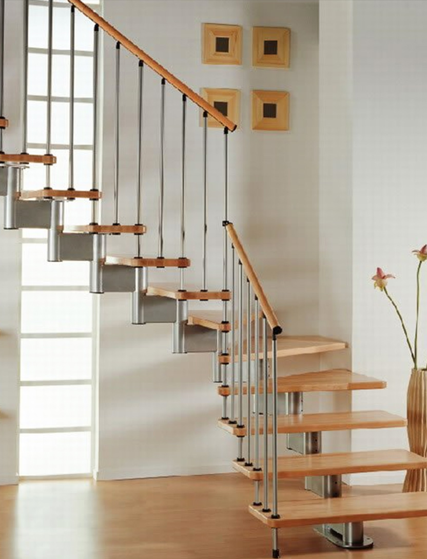 Central Beam Staircase view 3