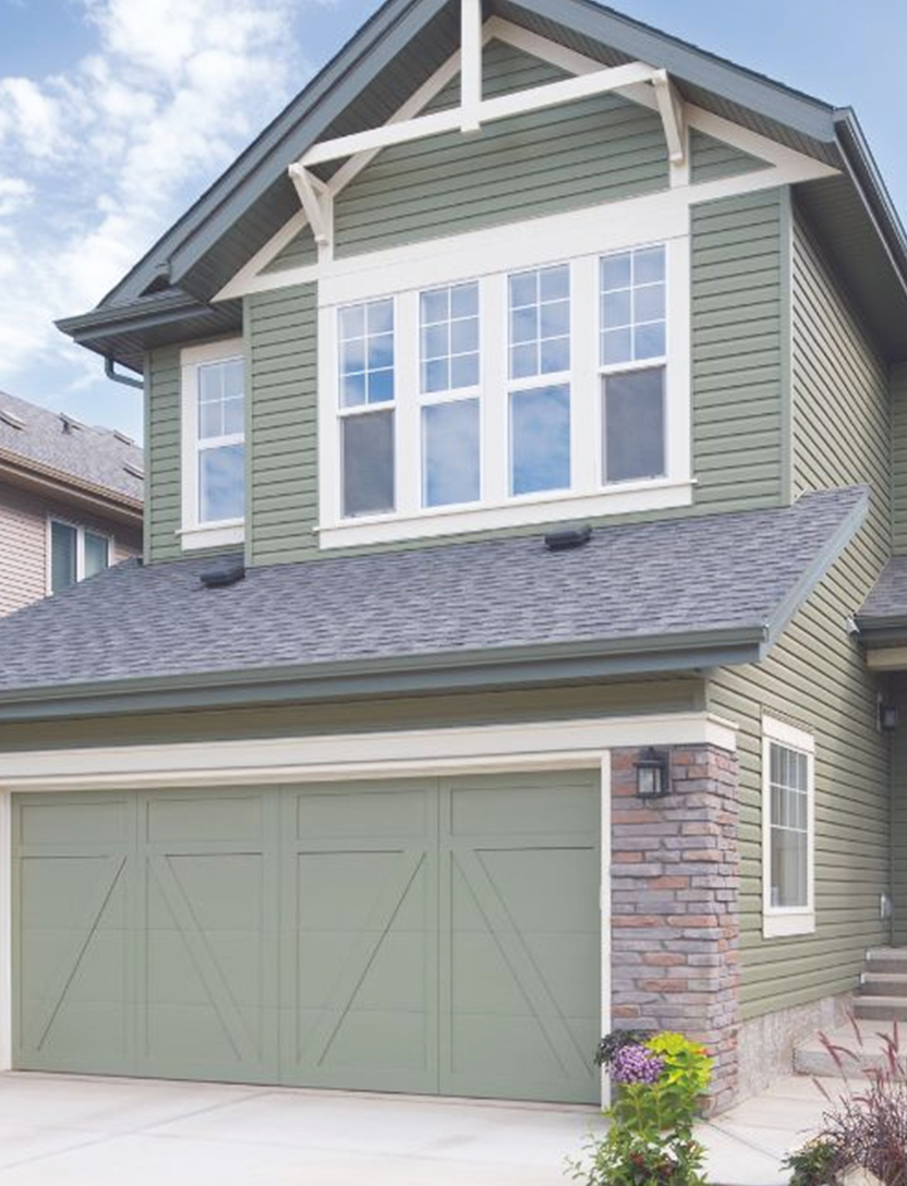 Steel Garage Door view 3