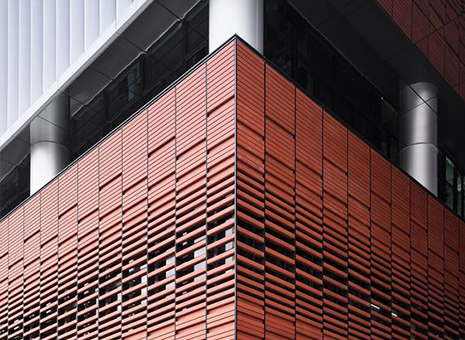 Metal Panel Curtain Wall view 2