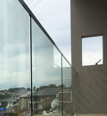Spigot Glass Railing view 4