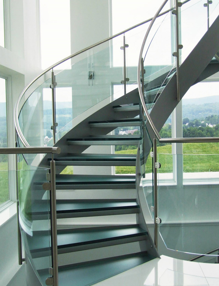 Curved Staircase view 3