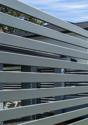 Aluminum Slat Fence