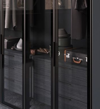 Walk in Closet (Aluminum Glass Door) view 4