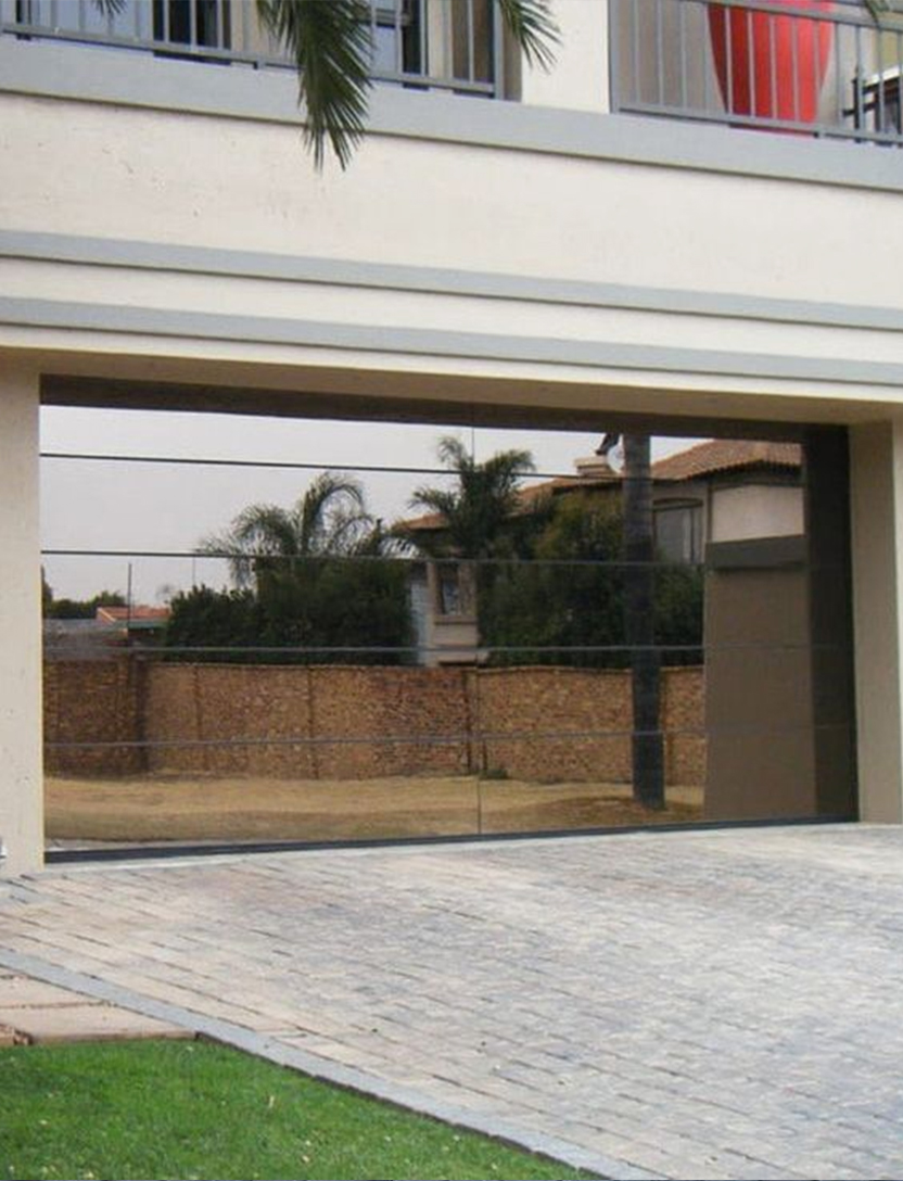 Glass Garage Door view 3