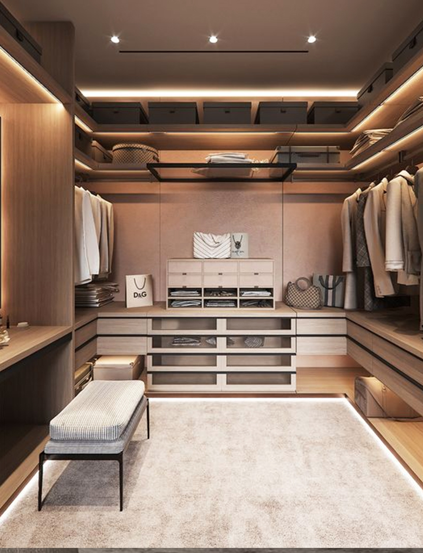 Walk in Closet (Without Door) view 3
