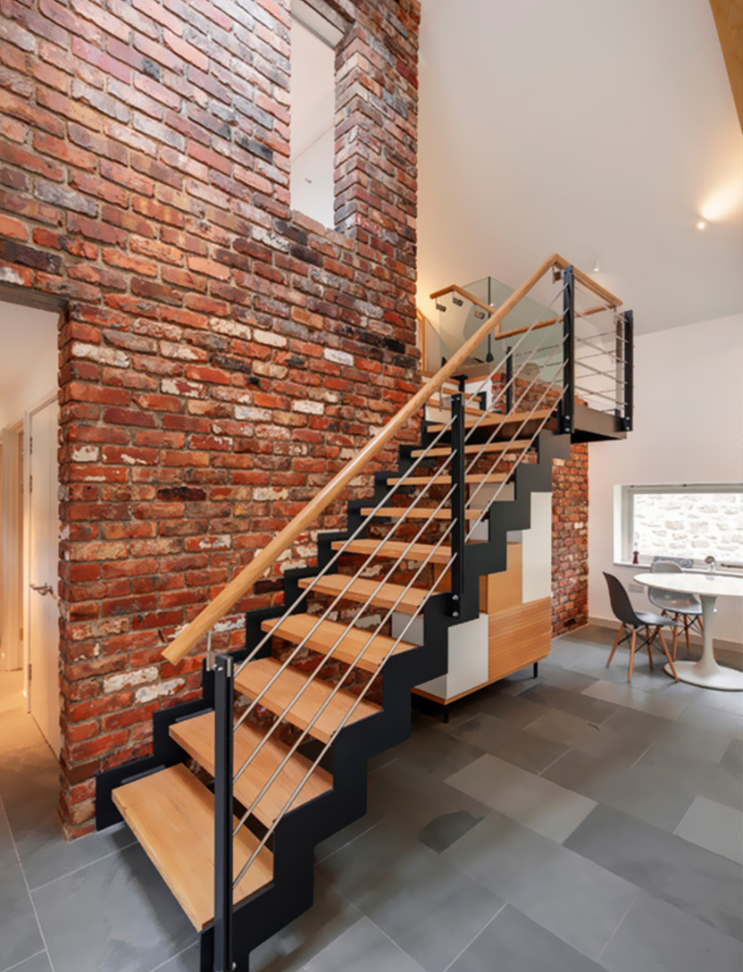 Plate Stringer Staircase view 3