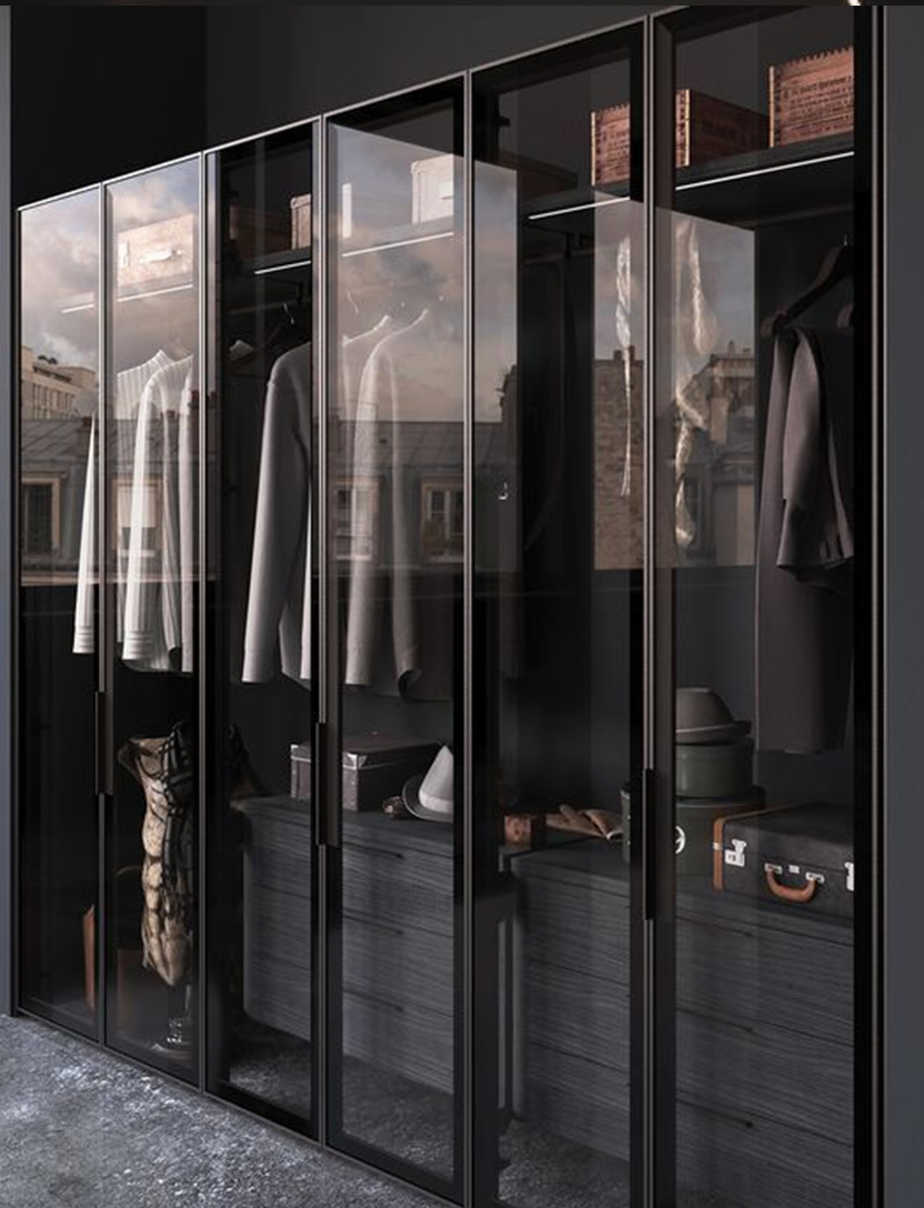 Walk in Closet (Aluminum Glass Door) view 3