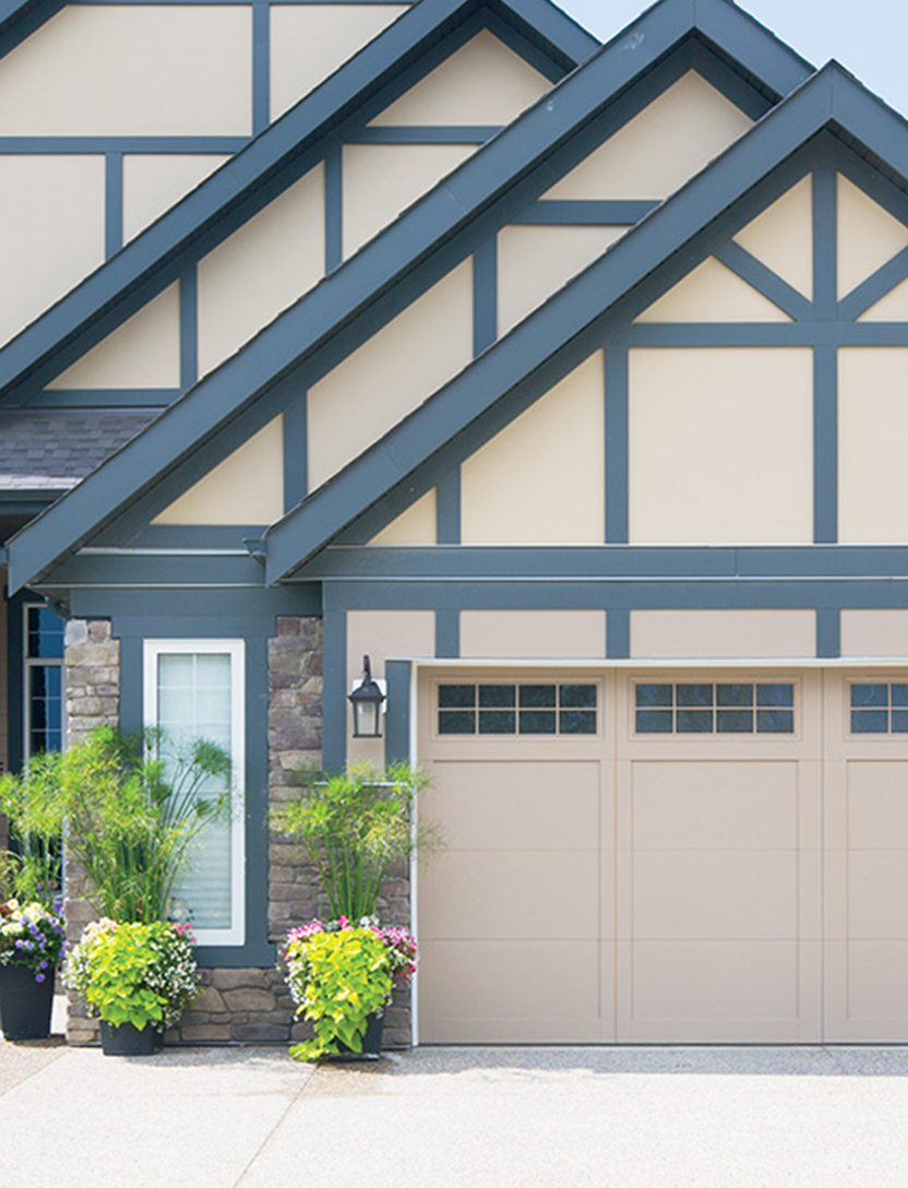 Steel Garage Door view 3