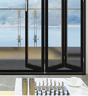 Aluminum Bi-fold Door view 4