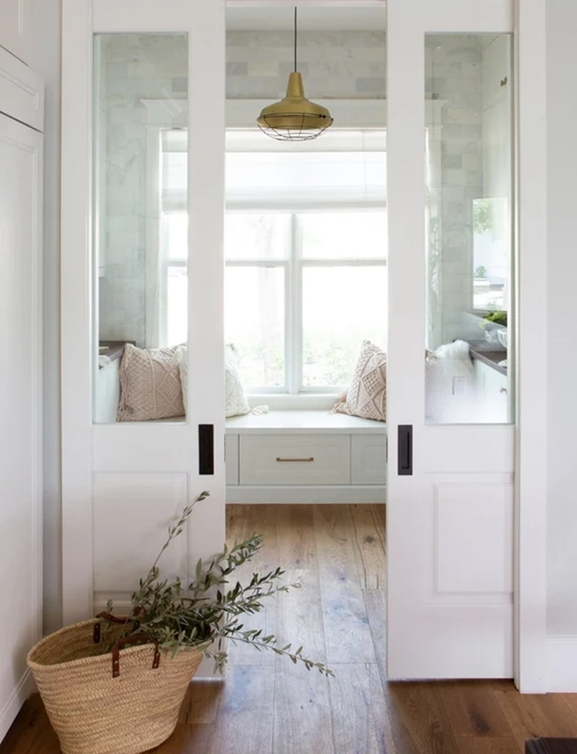 Pocket Door With Glass view 3