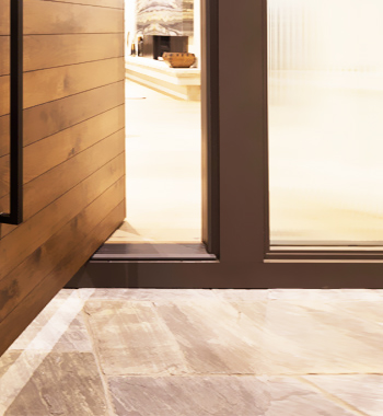 Solid Wood Pivot Entry Door view 4