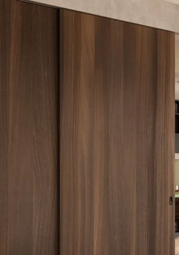Interior Sliding Door Dark Color