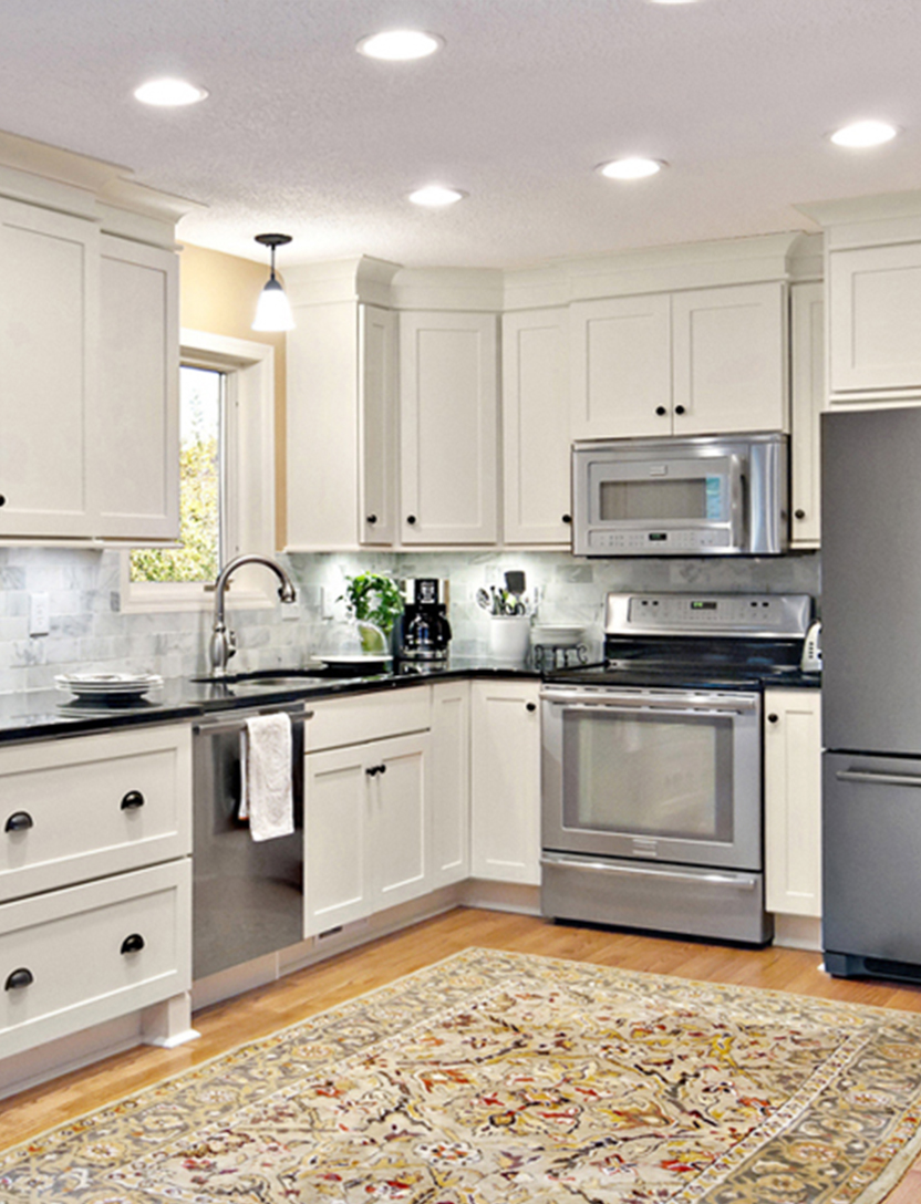 Solid Wood Kitchen Cabinet view 3