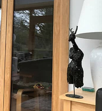 Interior Bi-folding Door With Lock view 4