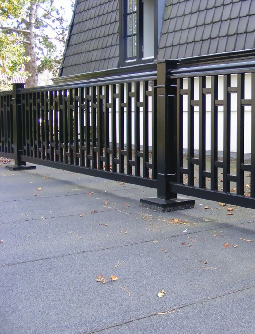 Aluminum Post Railing view 3