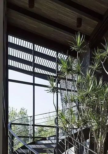 Outdoor Carbon Steel Staircase